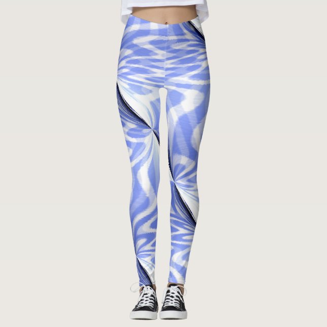 Swimming Lanes... Leggings (Front)