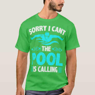 Swimming Lover Pool Swimmer Swim T-Shirt