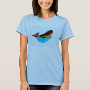 swimming mermaid t-shirt