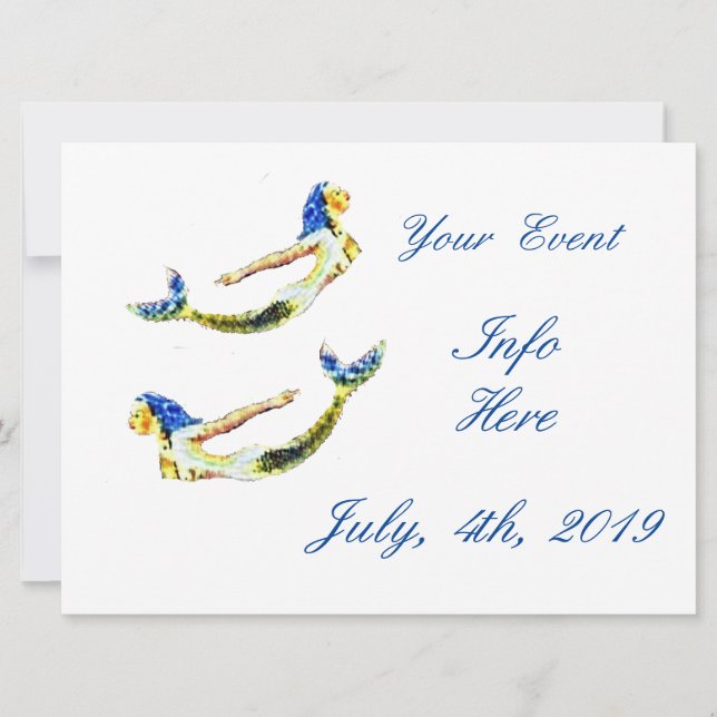 Swimming Mermaid Thunder_Cove (Front)