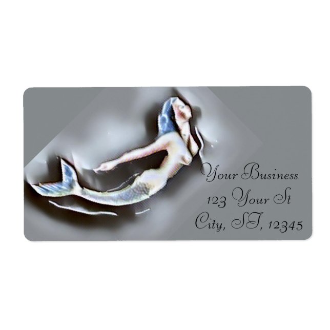 Swimming Mermaid Thunder_Cove Grey (Front)