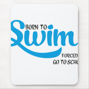 swimming mouse mat