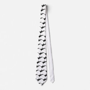Swimming Orca Killer Whale Tie