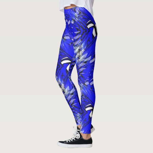 Swimming Penguins...... Leggings (Left)