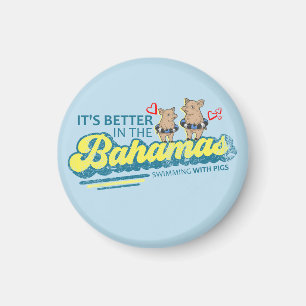 Swimming Pigs Bahamas Magnet Vacation Cruise