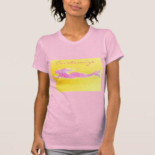 Swimming pink mermaid T-Shirt