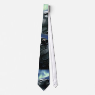 SWIMMING POLAR BEAR TIE