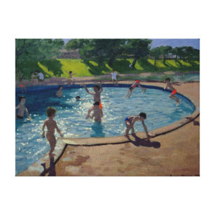 Swimming Pool 1999 Canvas Print