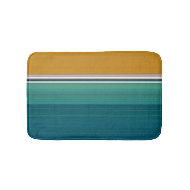 Swimming Pool Abstract Bath Mat (Front)
