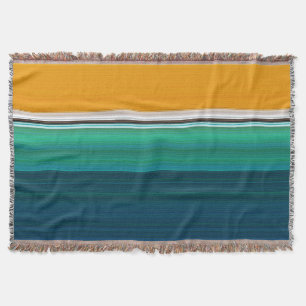 Swimming Pool Abstract Throw Blanket