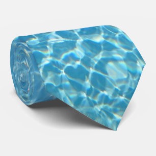 Swimming Pool Blue Water Beach Wedding Tie