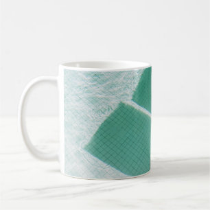 Swimming pool coffee mug