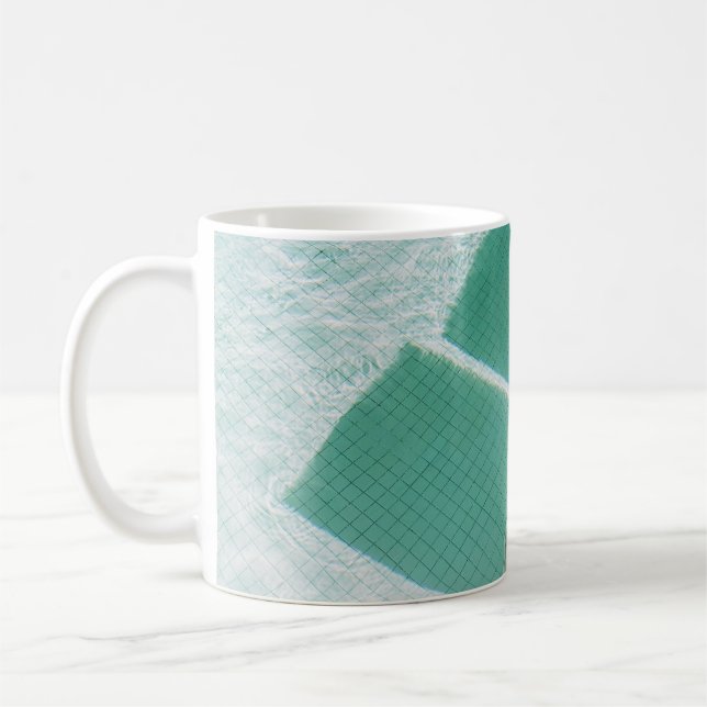 Swimming pool coffee mug (Left)