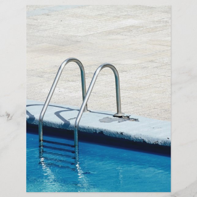 Swimming pool flyer (Front)