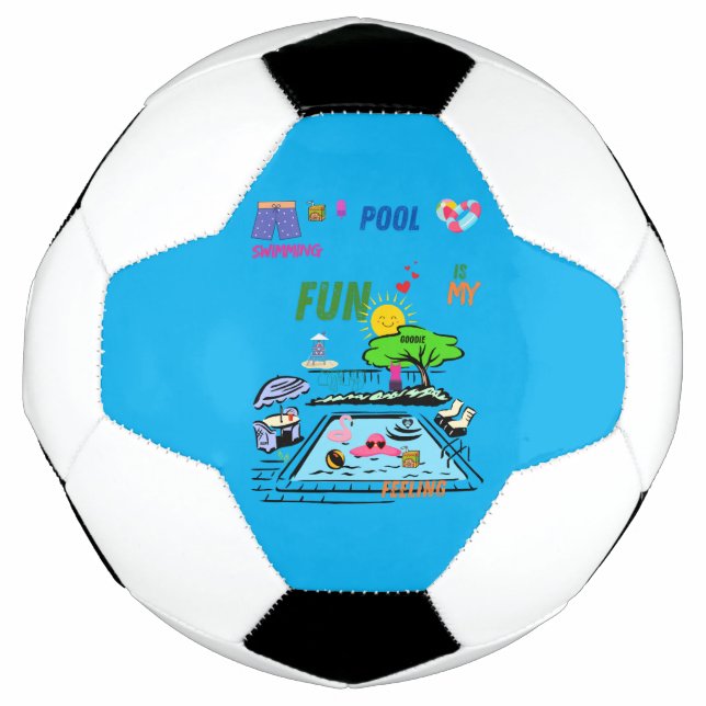 swimming pool Fun Football (Front)