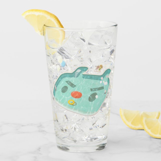 Swimming Pool Glass (Front Ice)