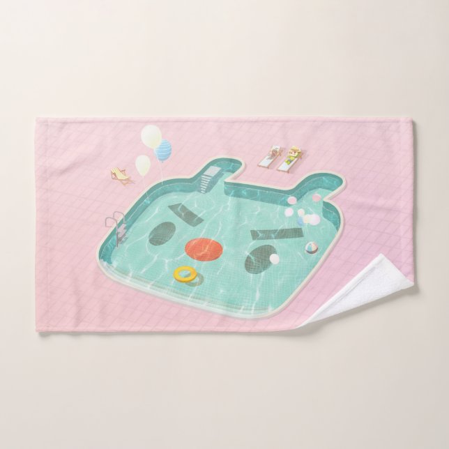 Swimming Pool Hand Towel (Hand Towel)