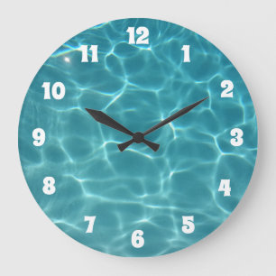 Swimming Pool Large Clock
