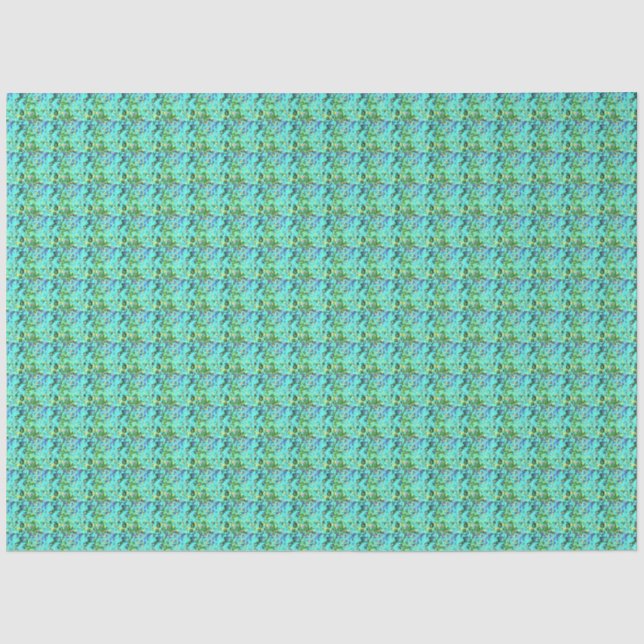 Swimming Pool Moss Tissue Paper (Front)