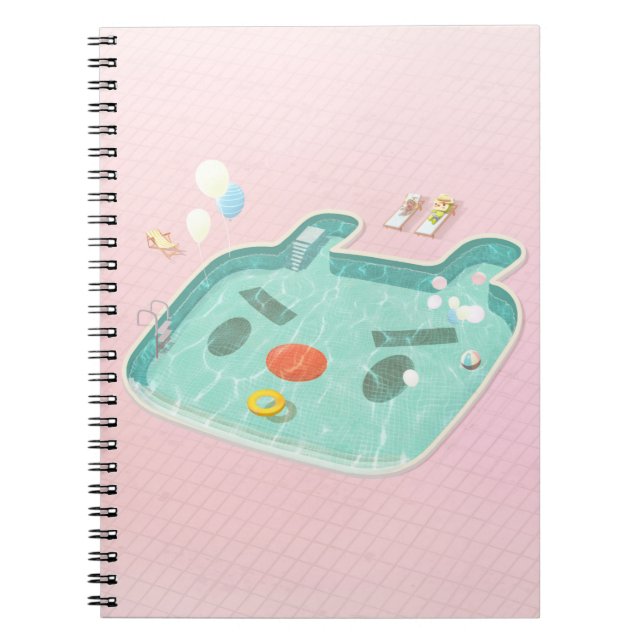 Swimming Pool Notebook (Front)