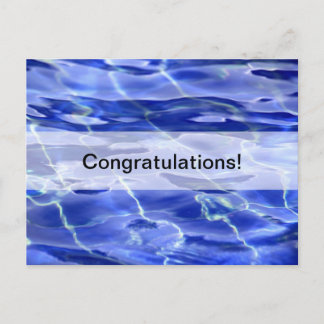 Swimming Pool Postcard