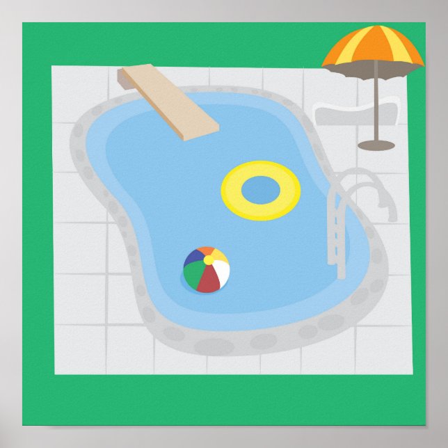 Swimming Pool Poster (Front)