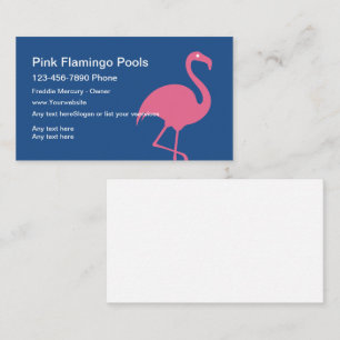 Swimming Pool Service Business Cards