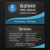 Swimming Pool Service Metallic