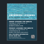 Swimming Pool, Swimming Lesson Advertising Flyer<br><div class="desc">Swimming Pool,  Swimming Lesson Advertising Flyers By The Business Card Store.</div>