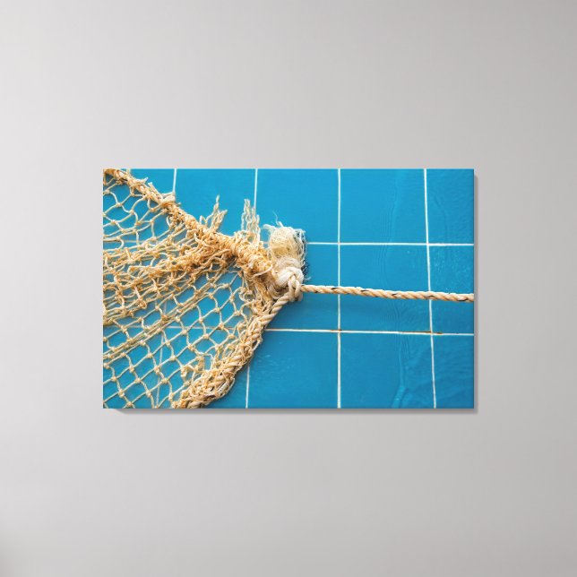 Swimming Pool Tiles Canvas Print (Front)