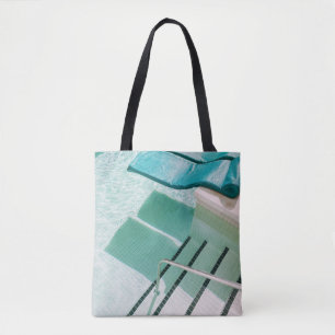 Swimming pool tote bag