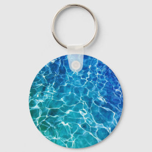 Swimming Pool Water Key Ring