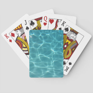 Swimming Pool Water Playing Cards