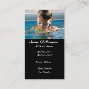 Swimming Pools Business Card
