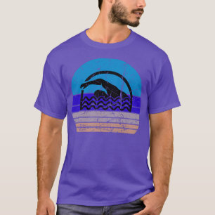 Swimming Retro T-Shirt