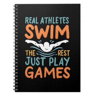 Swimming Saying Notebook