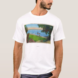 Swimming Scene at Cayuga Lake State Park T-Shirt