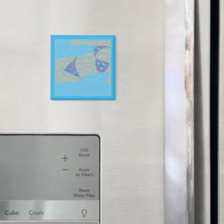 Swimming See Through Magnet