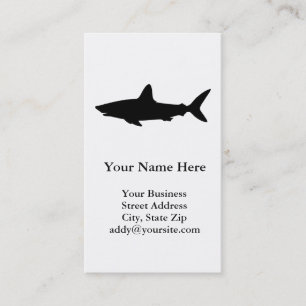 Swimming Shark Business Card