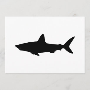 Swimming Shark Invitation