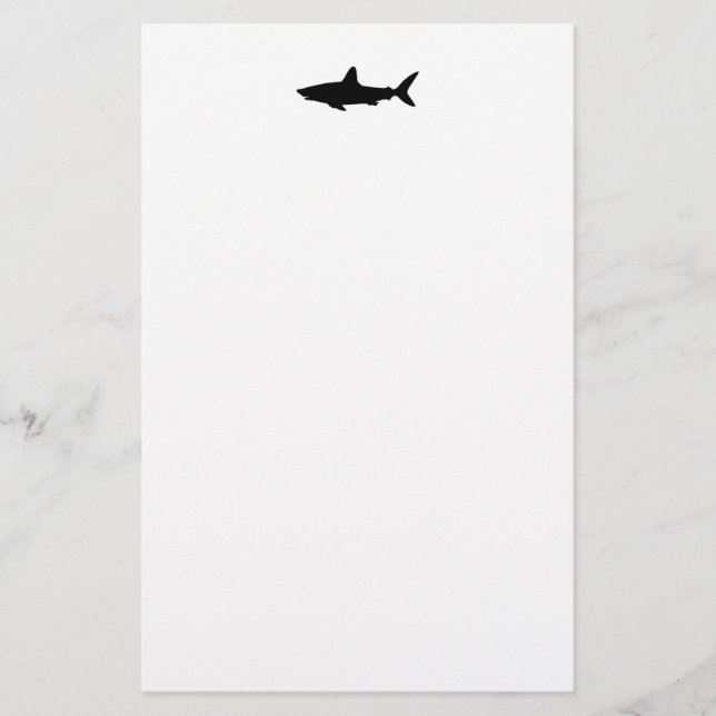Swimming Shark Stationery (Front)