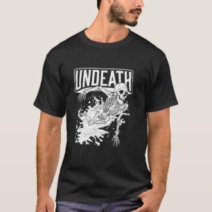 Swimming Skeleton Swimmer Pool - Swim Undeath T-Shirt
