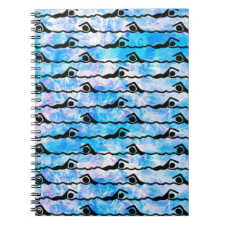 SWIMMING Spiral Notebook