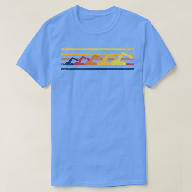 Swimming Swimmer 3 T-Shirt (Design Front)