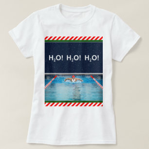 Swimming Swimmer Christmas T-Shirt