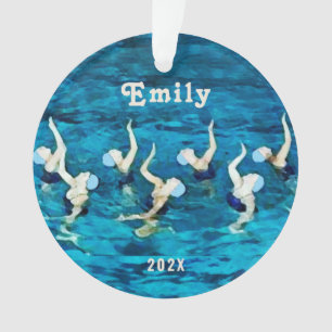 Swimming Synchronised Collectable 2025 Ornament