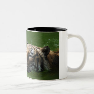 Swimming Tiger Mug