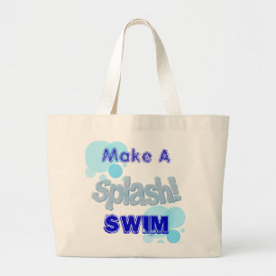 SWIMMING TOTE BAG
