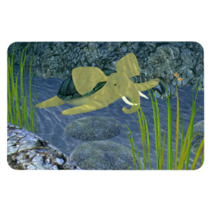 Swimming Turphant Magnet