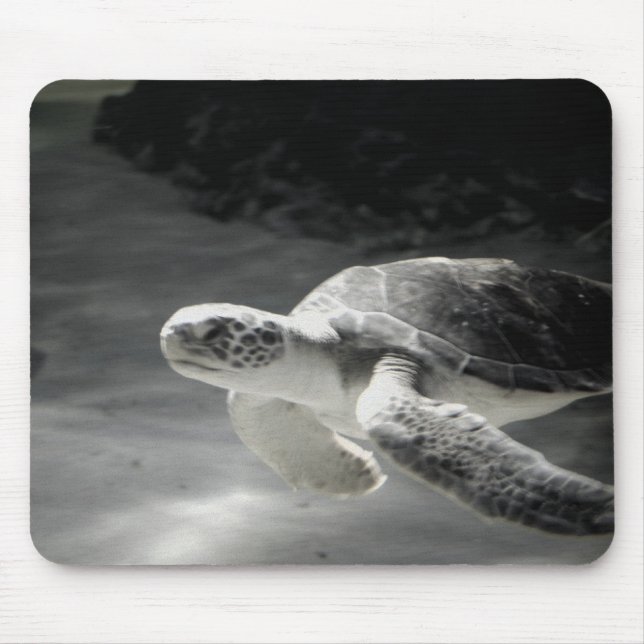 Swimming Turtle Mouse Mat (Front)